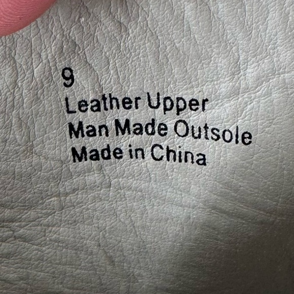 Sbicch womens ankle booties size 9 beige nubuck leather slip on mules - Picture 9 of 12